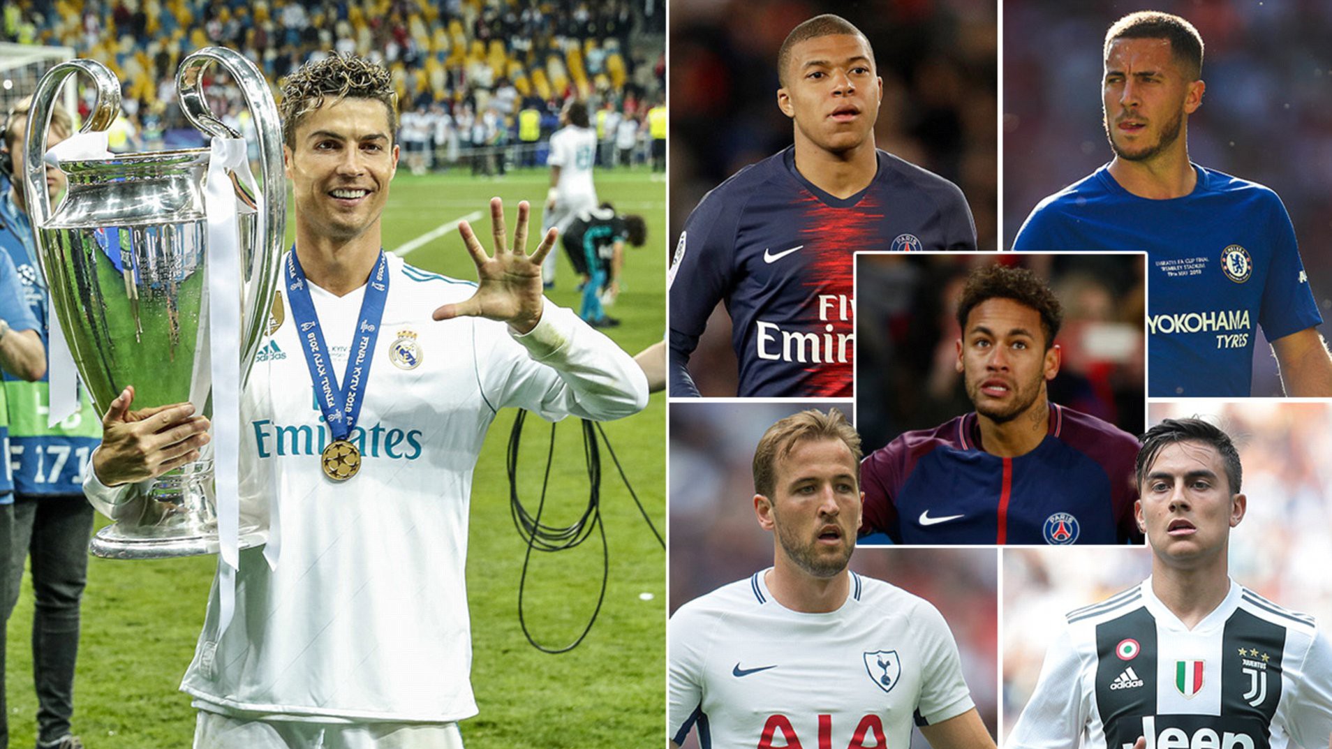 Thống kê gây sốc về 5 ứng cử viên thay thế vị trí của CR7 tại Real Madrid