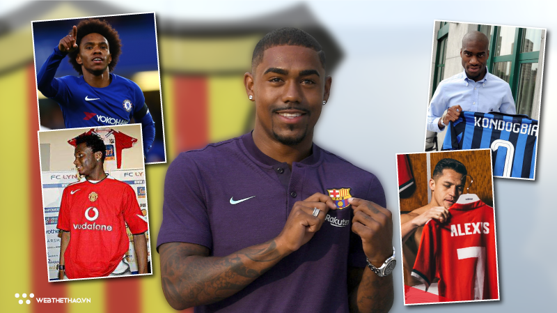 Barca cuỗm Malcom và Top những vụ lật kèo chuyển nhượng ngoạn mục khó tin