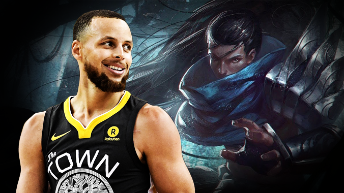 Stephen Curry gây sốc khi lấn sân sang Liên Minh Huyền Thoại