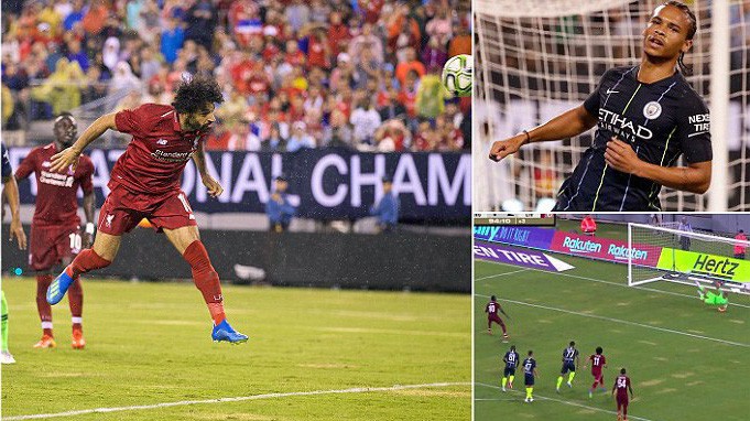 Cái vai đau của Salah và 5 điểm nhấn thú vị từ trận Man City - Liverpool tại ICC Cup 2018