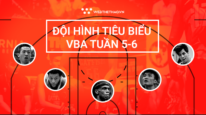 Đội hình tiêu biểu VBA tuần 5-6: Cuộc đua tốp đầu đầy gây cấn