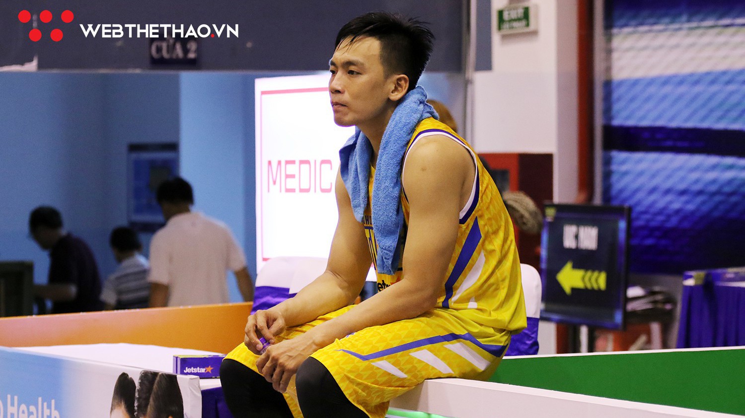 Đội trưởng Nguyễn Huỳnh Hải thẫn thờ rồi xúc động sau chiến thắng đầu tiên của City Wings ở VBA 2018