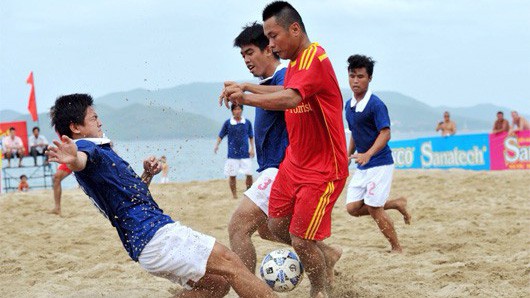 Tân binh Vietfootball gây bất ngờ lớn ở giải bóng đá Bãi biển VĐQG 2018