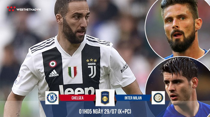 Higuain chưa đến, ai sẽ ghi bàn cho Chelsea ở ICC Cup 2018?