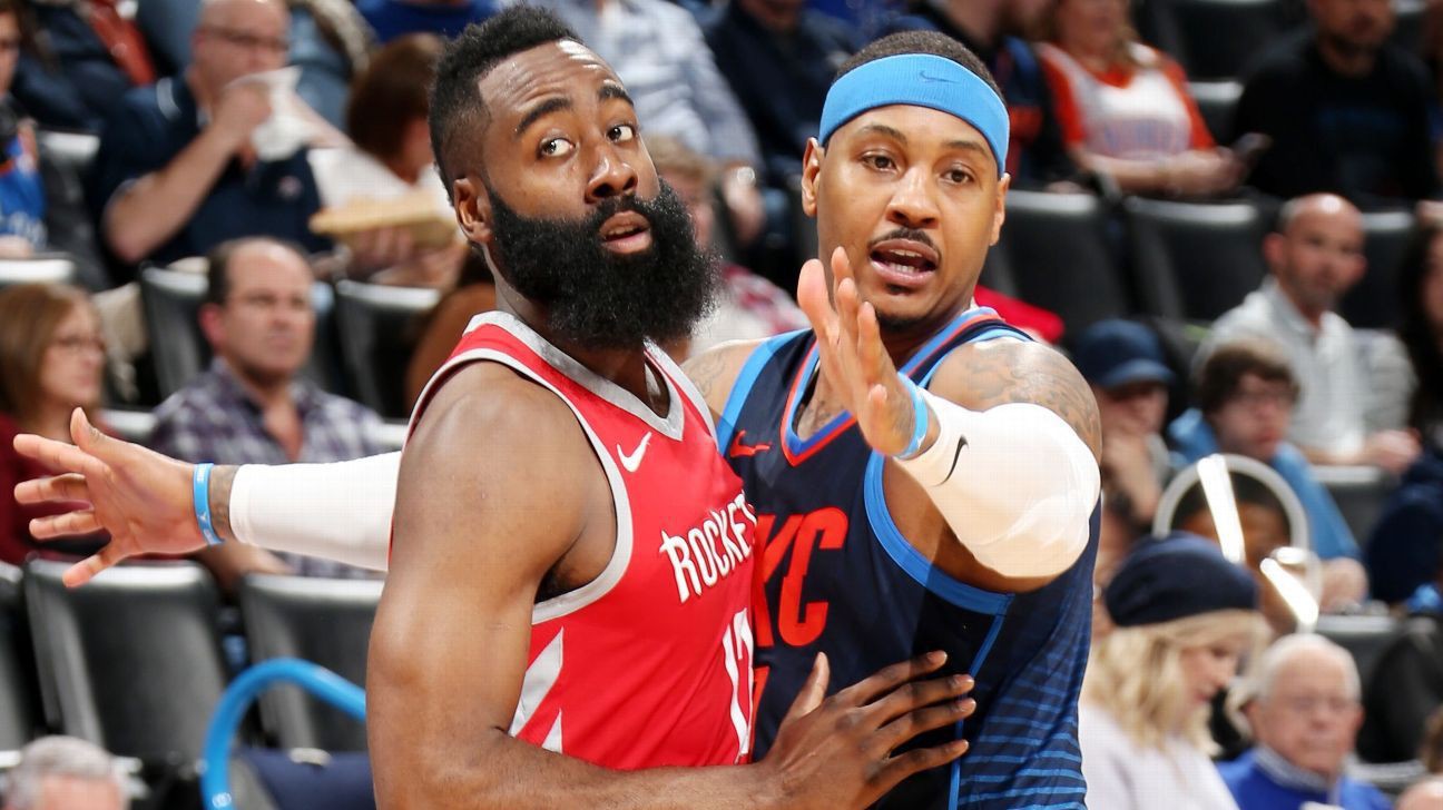 Dù cho đến Rockets, Carmelo Anthony vẫn sẽ không chấp nhận ngồi dự bị