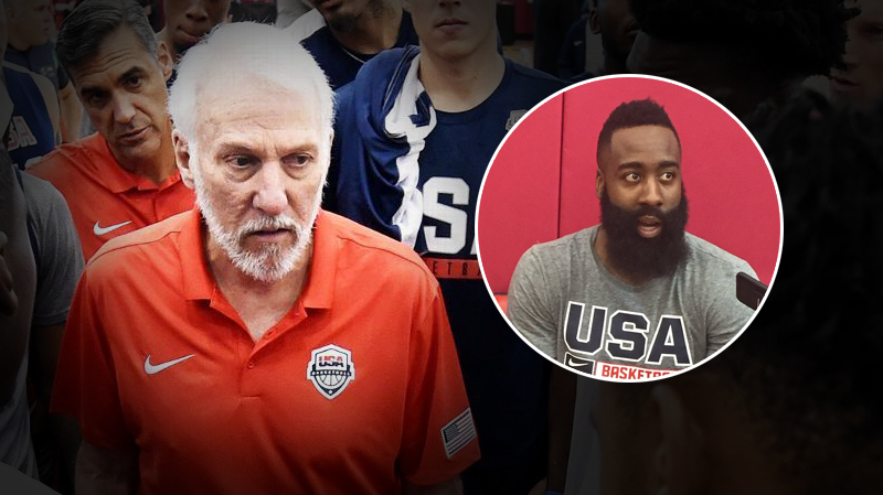 James Harden cạn lời lúc được HLV Popovich thưởng "xế hộp" khủng sau khi thắng cuộc thi ném rổ