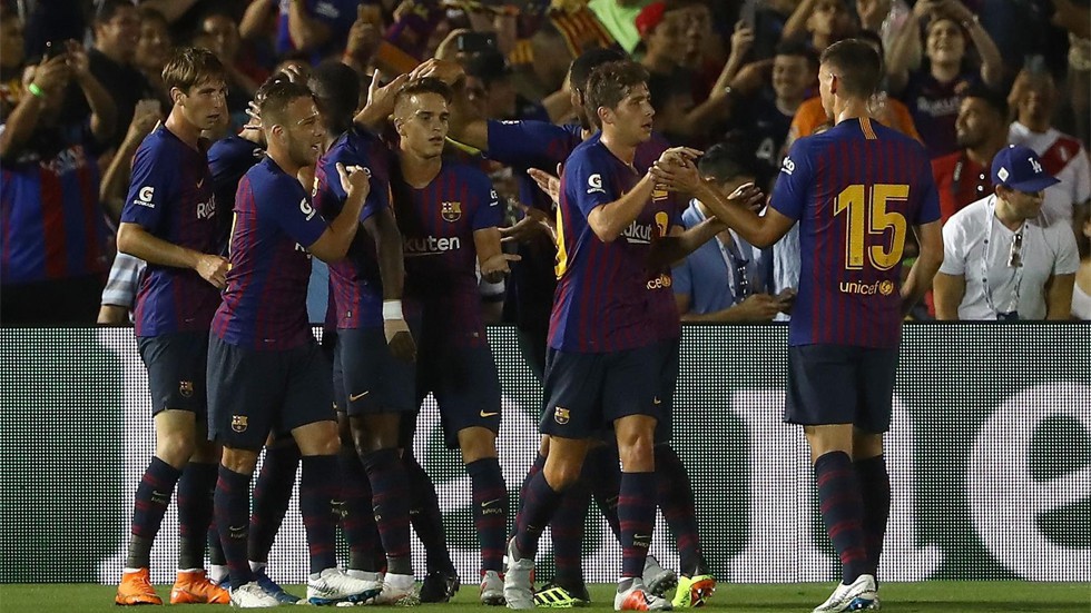 Video: Tân binh tỏa sáng giúp Barca thắng nghẹt thở Tottenham ở ICC Cup 2018