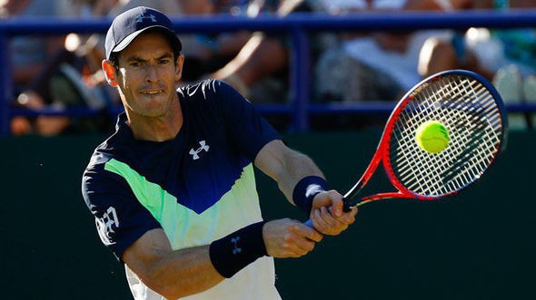 Andy Murray đấu tennis... bằng chân với Rooney chuẩn bị tái xuất US Open 2018