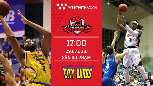 Trực tiếp bóng rổ VBA: Thang Long Warriors vs HCM City Wings