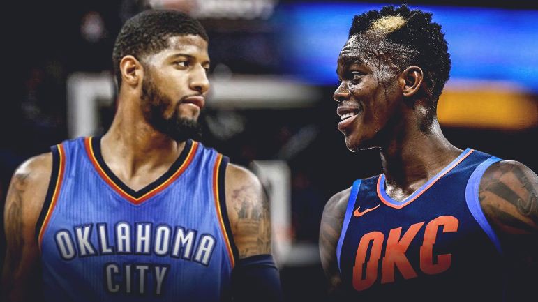 Với Paul George, Dennis Schroder có những điểm hay nhất tại NBA