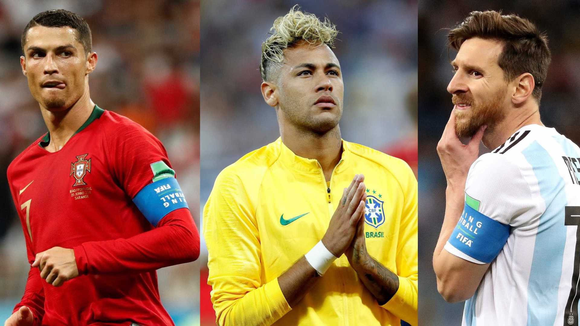 Hiệu suất của Neymar ở World Cup ăn đứt cả Ronaldo và Messi