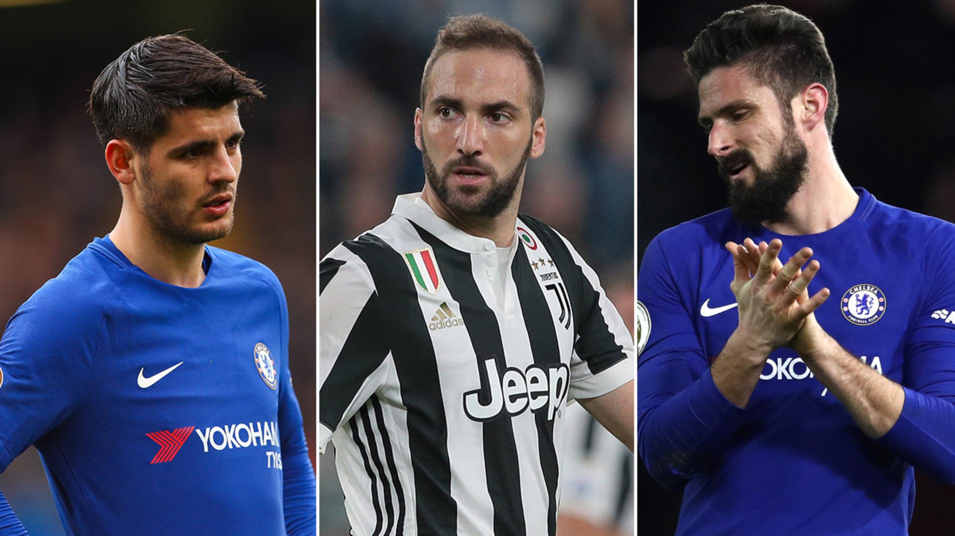 Morata hay Giroud, ai sẽ phải khăn gói ra đi để nhường chỗ cho Higuain?