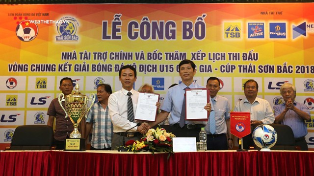 Nhà vô địch U15 Quốc gia sẽ nhận tiền thưởng lớn