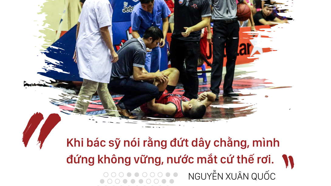 Nguyễn Xuân Quốc: Giọt nước mắt chiến binh và khát vọng trở lại