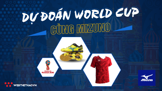 Thể lệ cuộc thi "DỰ ĐOÁN WORLD CUP CÙNG MIZUNO"