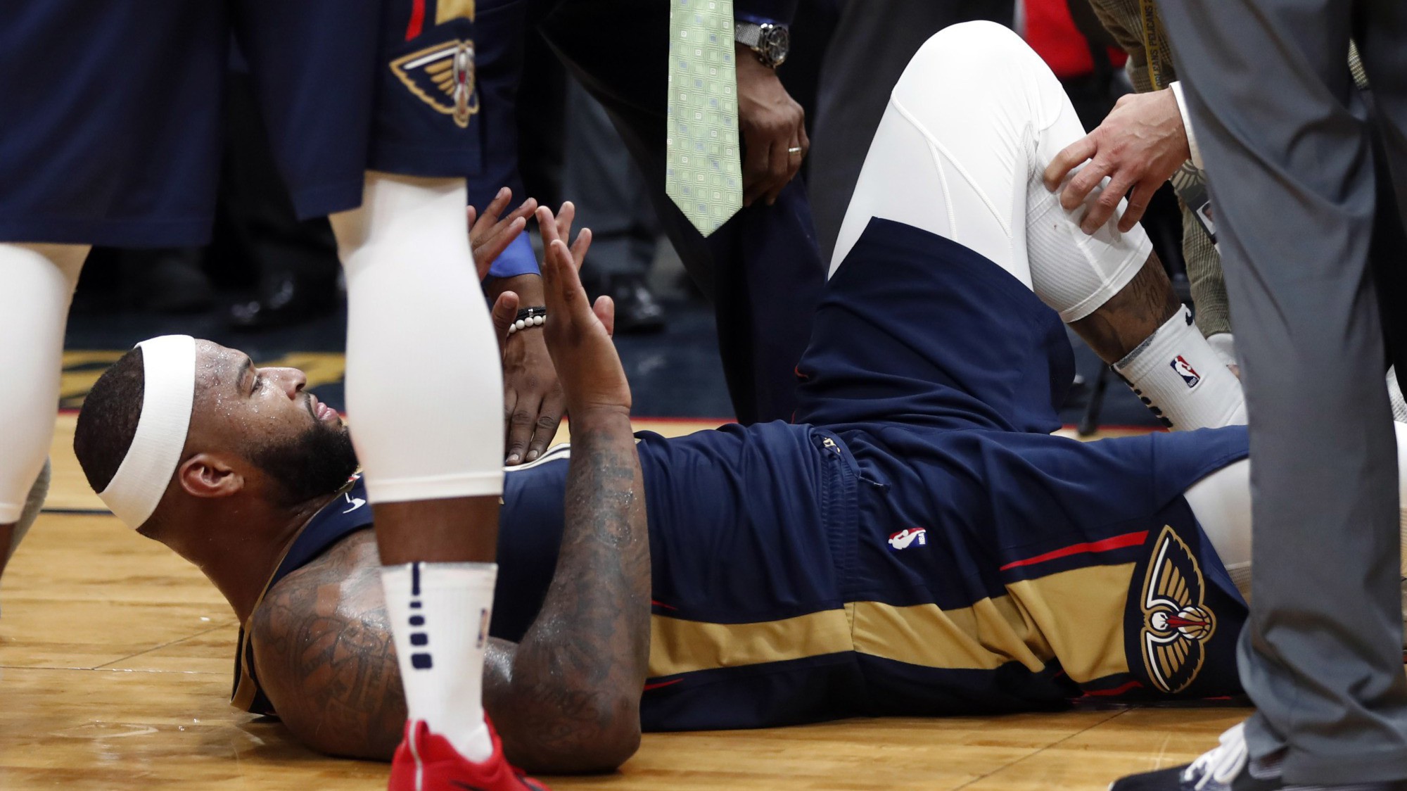 DeMarcus Cousins chỉ nhận 5,3 triệu đôla vì chấn thương Achilles là tệ nhất trong bóng rổ