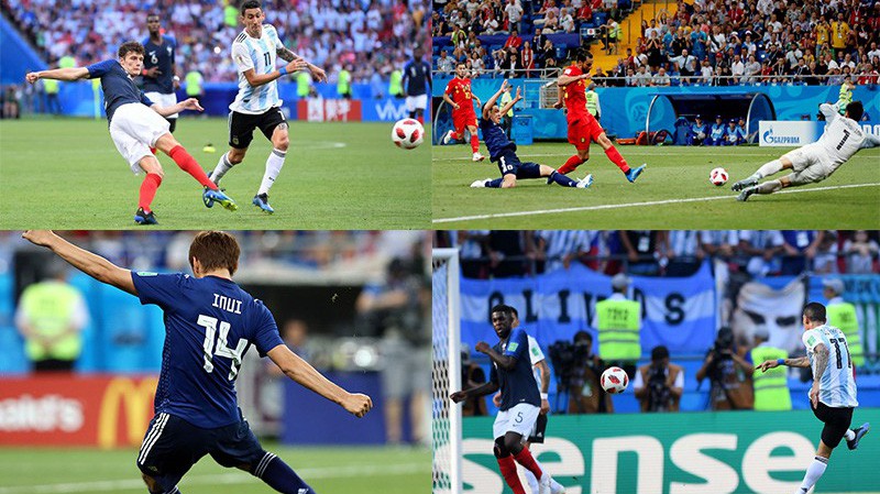 Top 5 bàn thắng đẹp nhất vòng 1/8 World Cup 2018: Tôn vinh những cái tên lạ