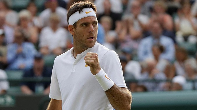 Wimbledon ngày thi đấu thứ 4: Nishikori ngược dòng nghẹt thở, Del Potro thẳng tiến
