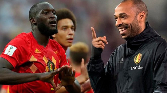 Thierry Henry truyền thụ "tuyệt kỹ" để Lukaku hạ Brazil?