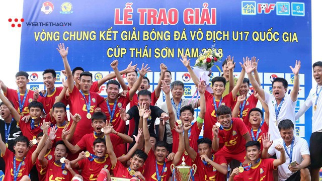 Thắng thuyết phục U17 SLNA, U17 Viettel lần đầu vô địch U17 QG