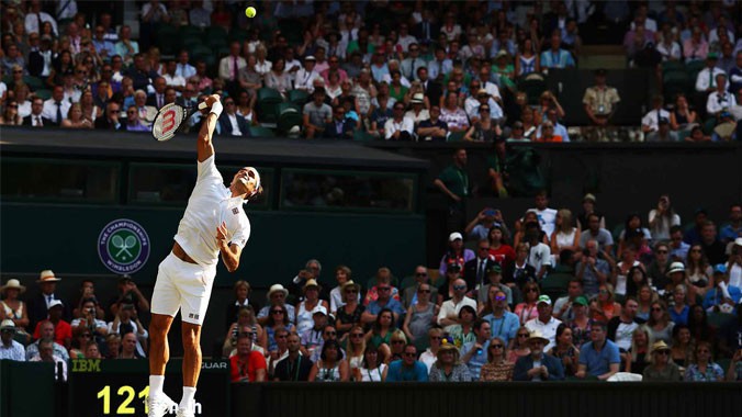 Wimbledon 2018 ngày thứ 5: Federer tiếp tục phô diễn sức mạnh