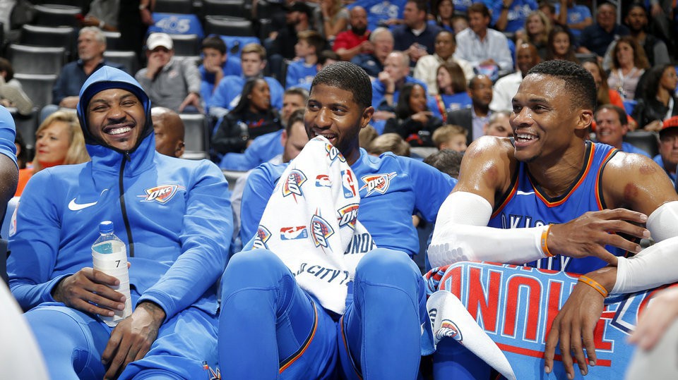 Đẩy được Carmelo Anthony đi rồi, làm gì nữa đây Oklahoma City Thunder?