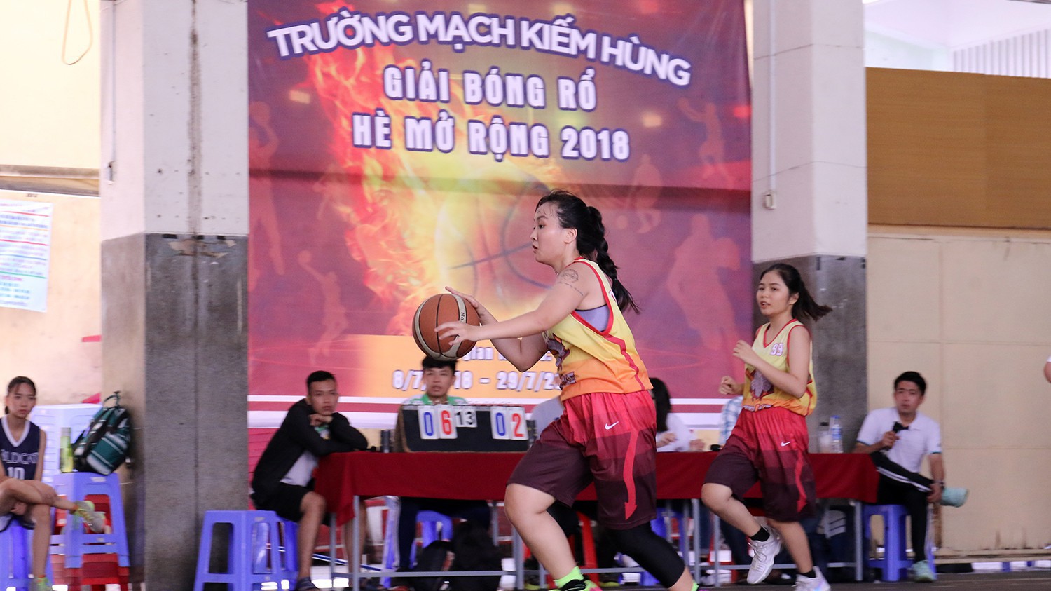 Khai mạc Giải bóng rổ hè mở rộng trường Mạch Kiếm Hùng, sân chơi học đường hấp dẫn nhất mùa hè 2018