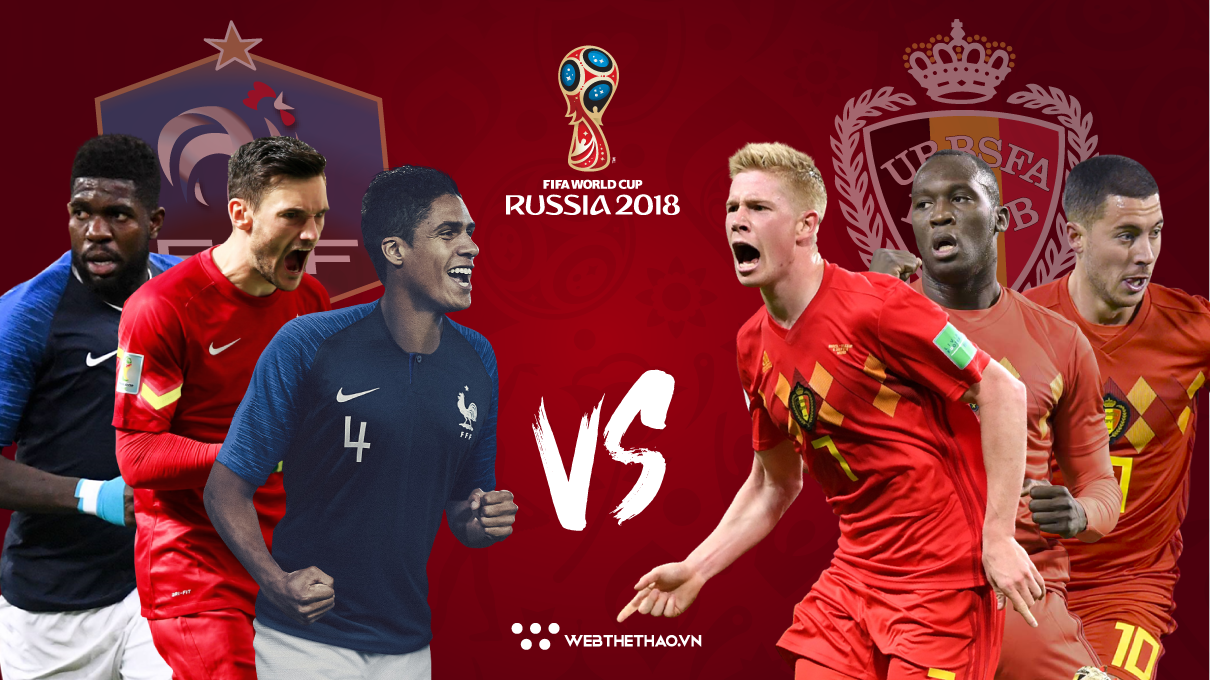 Chỉ số tấn công "khủng" của Bỉ khiến tuyển Pháp lo sợ ở bán kết World Cup?