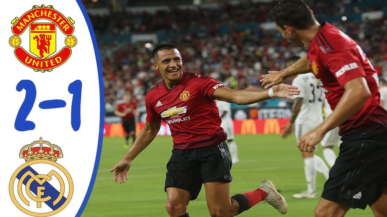5 điểm nhấn thú vị ở trận thắng của Man United trước Real Madrid tại ICC Cup 2018