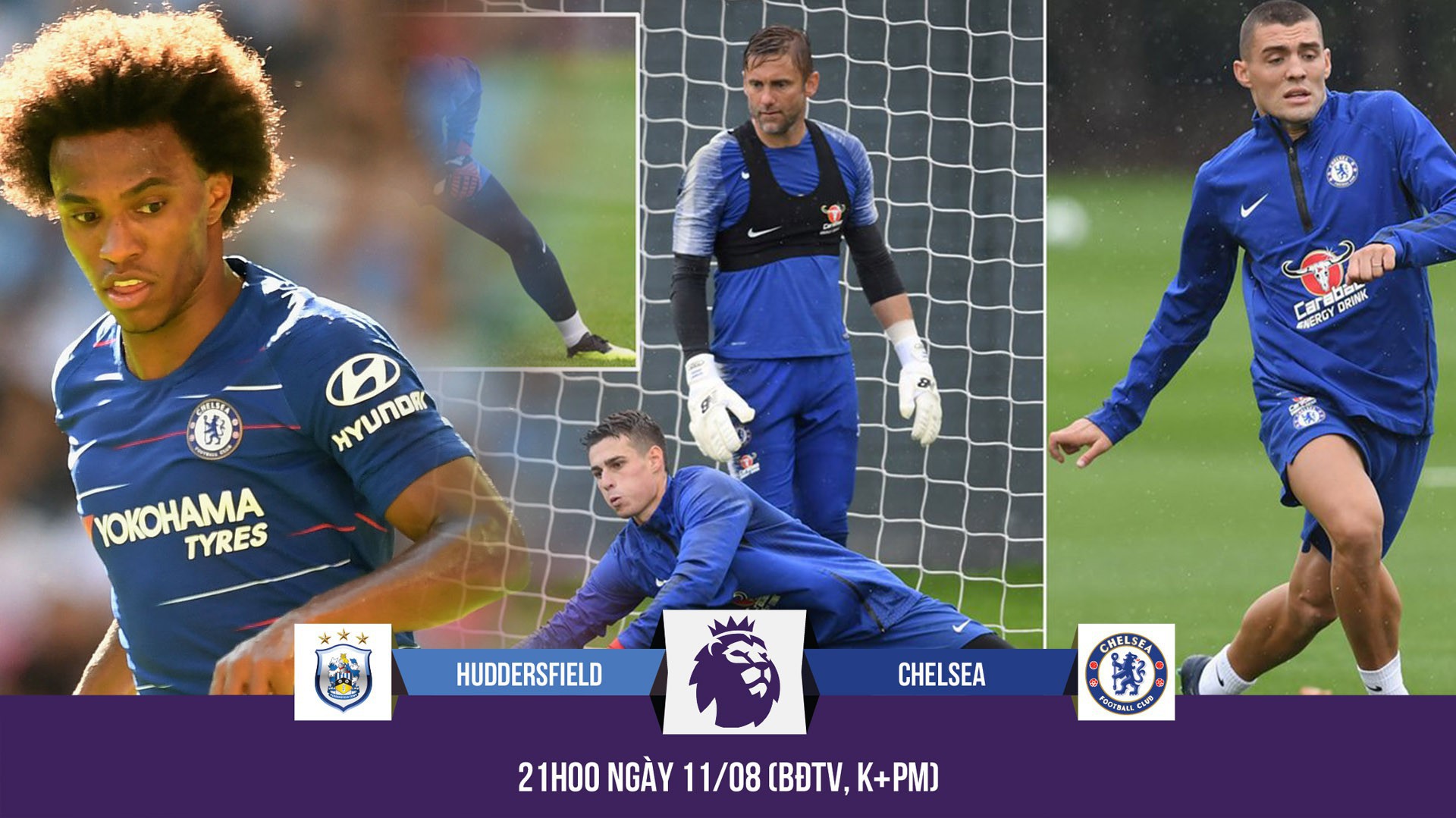 Vắng các trụ cột, Willian và dàn tân binh sẽ mang về 3 điểm đầu tiên dưới thời HLV Sarri?
