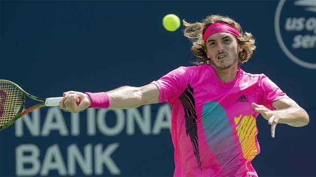 Tứ kết ATP Rogers Cup: Tsitsipas tiếp tục "làm loạn"