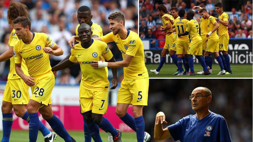 5 điểm nhấn đáng chú ý từ màn ra mắt của HLV Sarri ở trận Huddersfield - Chelsea