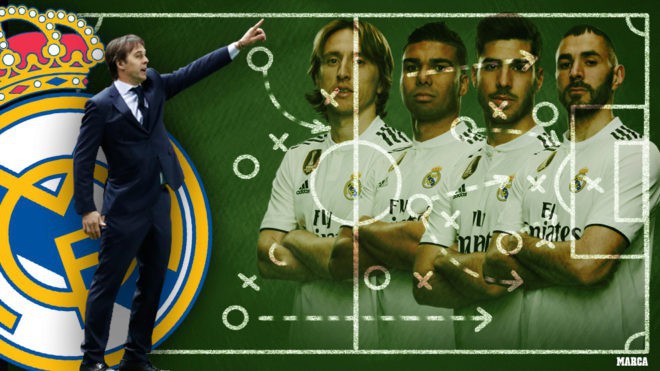 Hé lộ những hình hài Real Madrid thú vị ở trận chính thức đầu tiên dưới triều đại Lopetegui