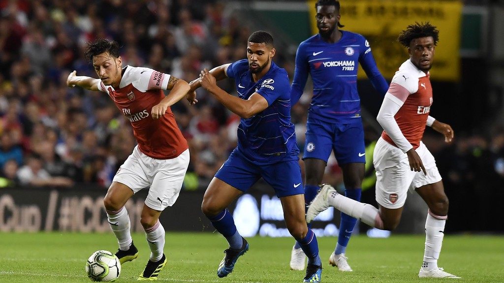 Video: Gỡ hòa vào phút chót, Arsenal thắng Chelsea trong loạt đá luân lưu ở ICC Cup