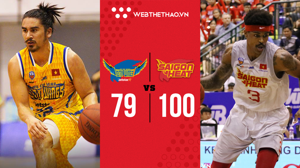 Thay đổi lối đánh, Saigon Heat hạ gục HCMC Wings bất chấp Corey Cilia tỏa sáng