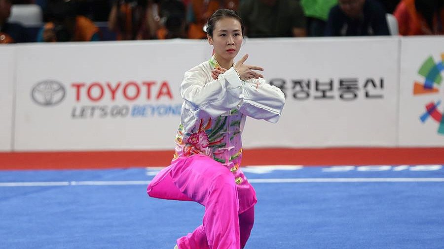 VĐV Wushu Khánh Ly lỡ huy chương ASIAD 2018 vì thiếu... 0,01 điểm