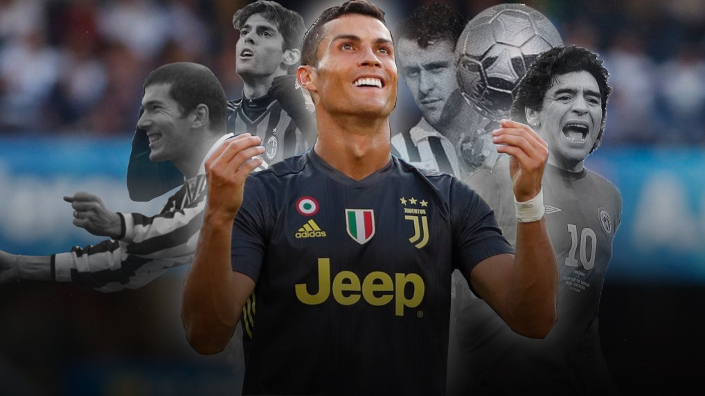 Thống kê khó tin chỉ ra Ronaldo sẽ theo bước các huyền thoại chinh phục cả Serie A?