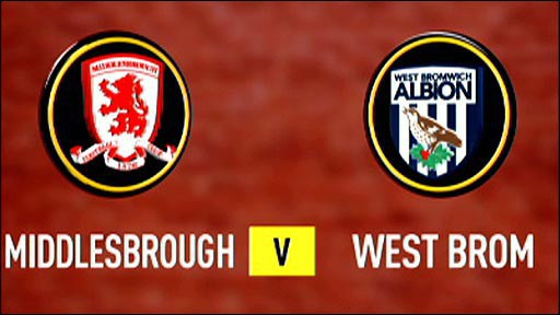 Nhận định tỷ lệ cược kèo bóng đá tài xỉu trận Middlesbrough vs West Brom