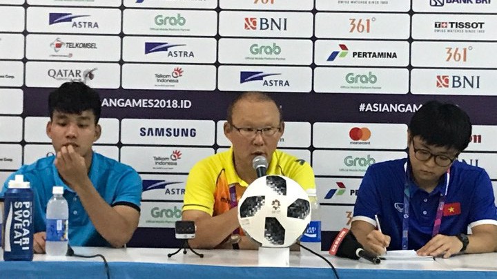 HLV Park Hang Seo lý giải chiến thắng của Olympic Việt Nam bằng quân bài Công Phượng