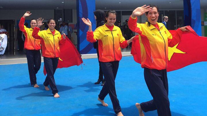 Bốn cô gái rowing đoạt HCV ASIAD 2018 nhận “mưa” tiền thưởng