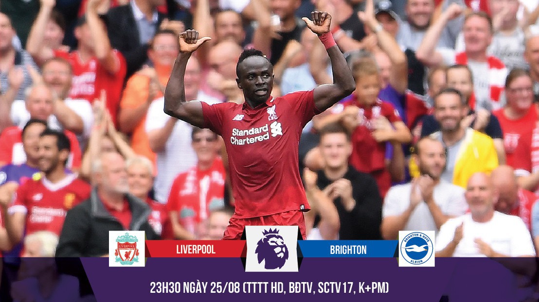 Mane nâng tầm cho cây đinh ba, Liverpool trút hỏa lực vào Brighton