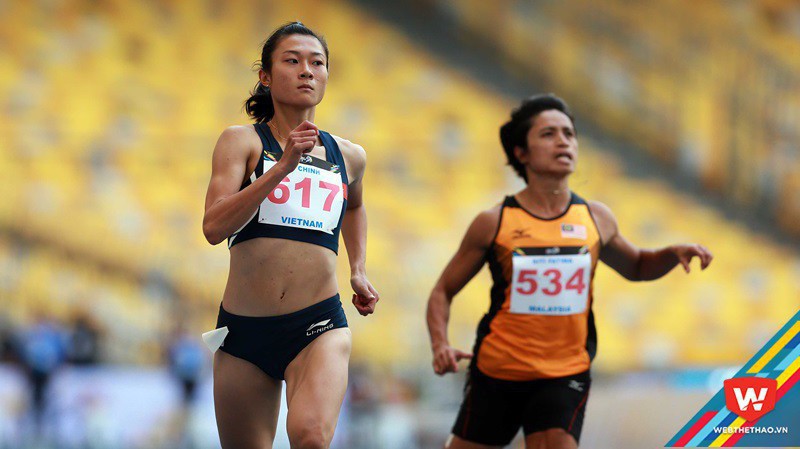 ASIAD 2018: Thót tim Lê Tú Chinh lọt vào BK 100m qua khe cửa hẹp