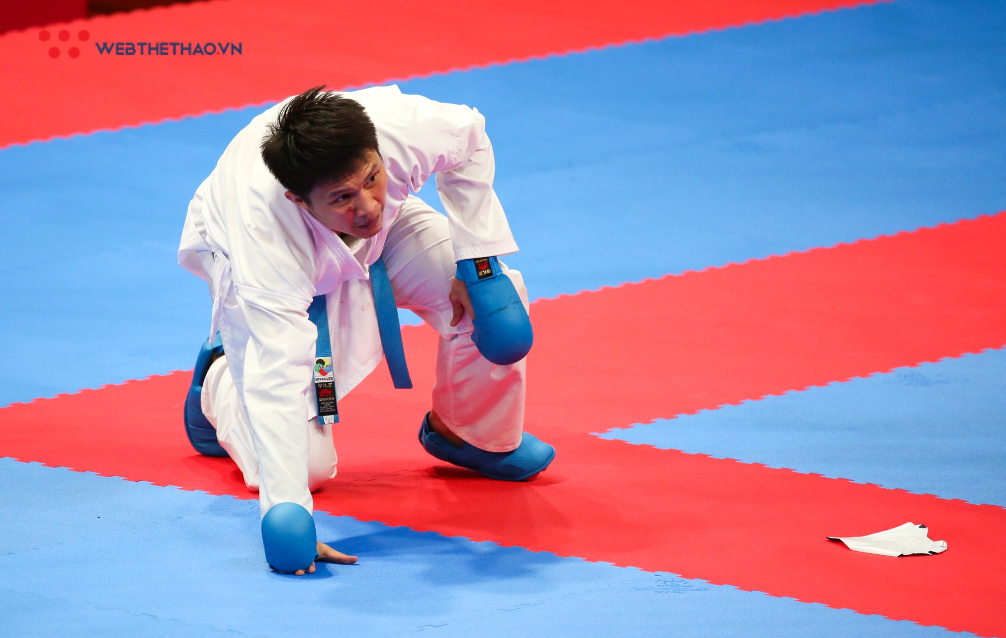 VĐV Karate Nguyễn Minh Phụng mong giành ít nhất 1 giải thưởng tại Cúp chiến thắng 2018 - Ảnh 1. VĐV Karate Nguyễn Minh Phụng mong giành ít nhất 1 giải thưởng tại Cúp chiến thắng 2018 - Ảnh 1.