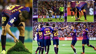 VAR, Dembele và top 5 điểm nhấn thú vị trong chiến thắng sát nút của Barca trước Valladolid