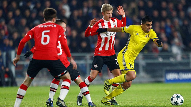 Nhận định tỷ lệ cược kèo bóng đá tài xỉu trận PSV Eindhoven vs BATE Borisov - Ảnh 1. Nhận định tỷ lệ cược kèo bóng đá tài xỉu trận PSV Eindhoven vs BATE Borisov - Ảnh 1.