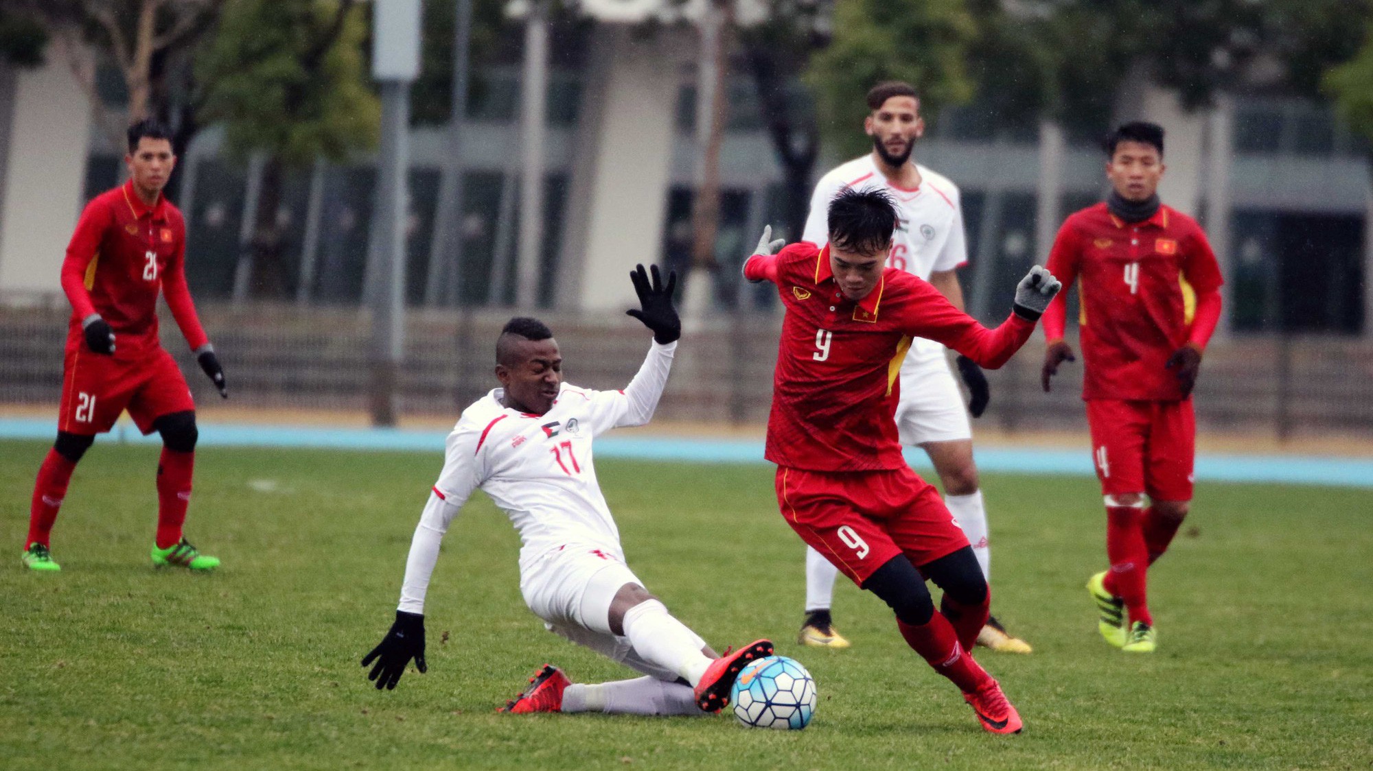 Trực tiếp Cúp Vinaphone 2018: U23 Việt Nam - U23 Palestine