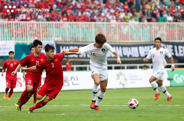 Hàng thủ Olympic Việt Nam thất bại trước hàng công hơn 1.660 tỷ đồng của Hàn Quốc - Ảnh 3. Hàng thủ Olympic Việt Nam thất bại trước hàng công hơn 1.660 tỷ đồng của Hàn Quốc - Ảnh 3.