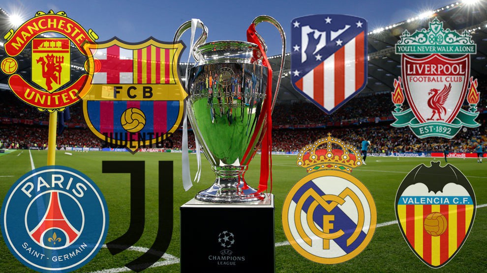 Phản ứng từ các CLB lớn về kết quả bốc thăm vòng bảng Cúp C1/Champions League 2018/19