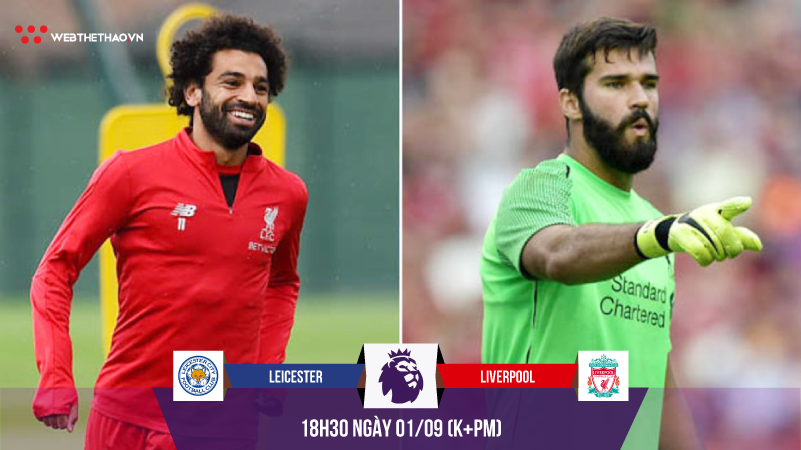 Xé lưới Leicester, Salah sẽ giúp Liverpool và Alisson đi vào lịch sử Ngoại hạng Anh