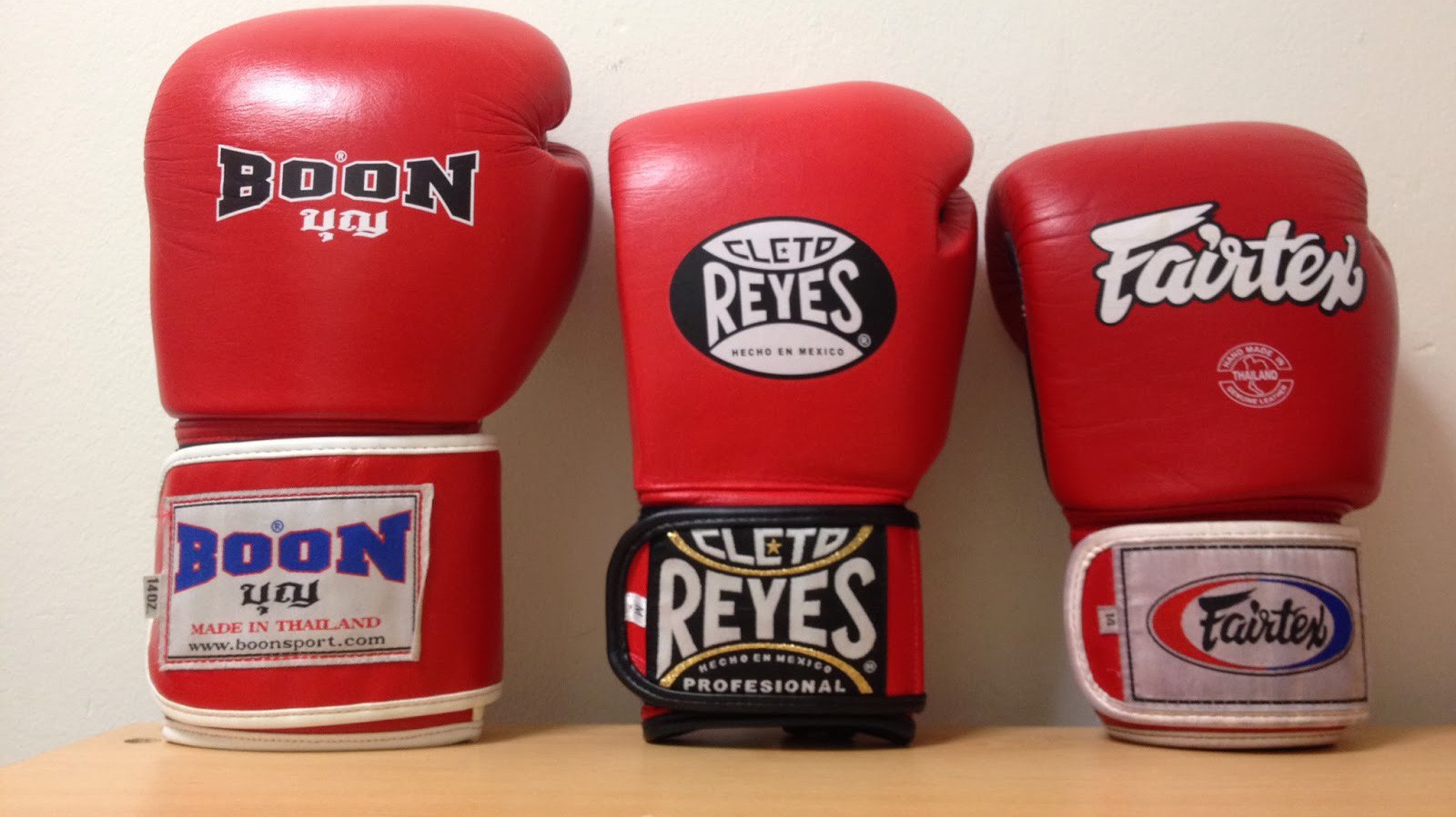 Những điểm khác biệt giữa găng Boxing và găng Muay